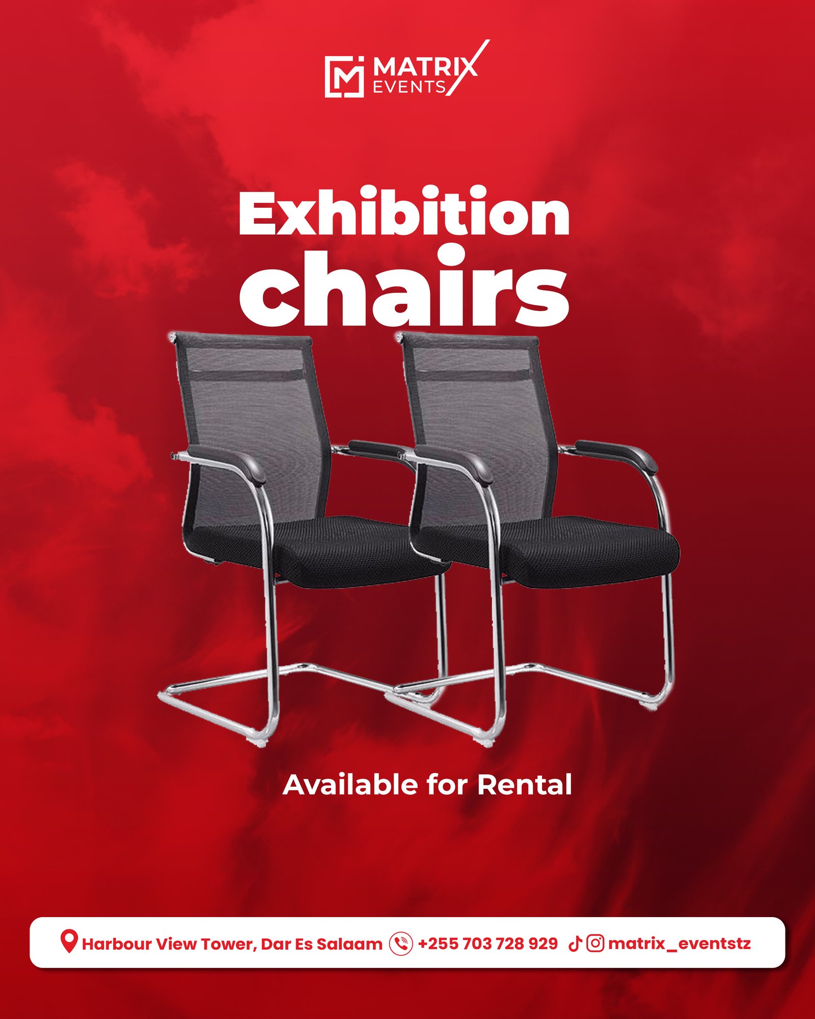 Mesh Visitor Chairs